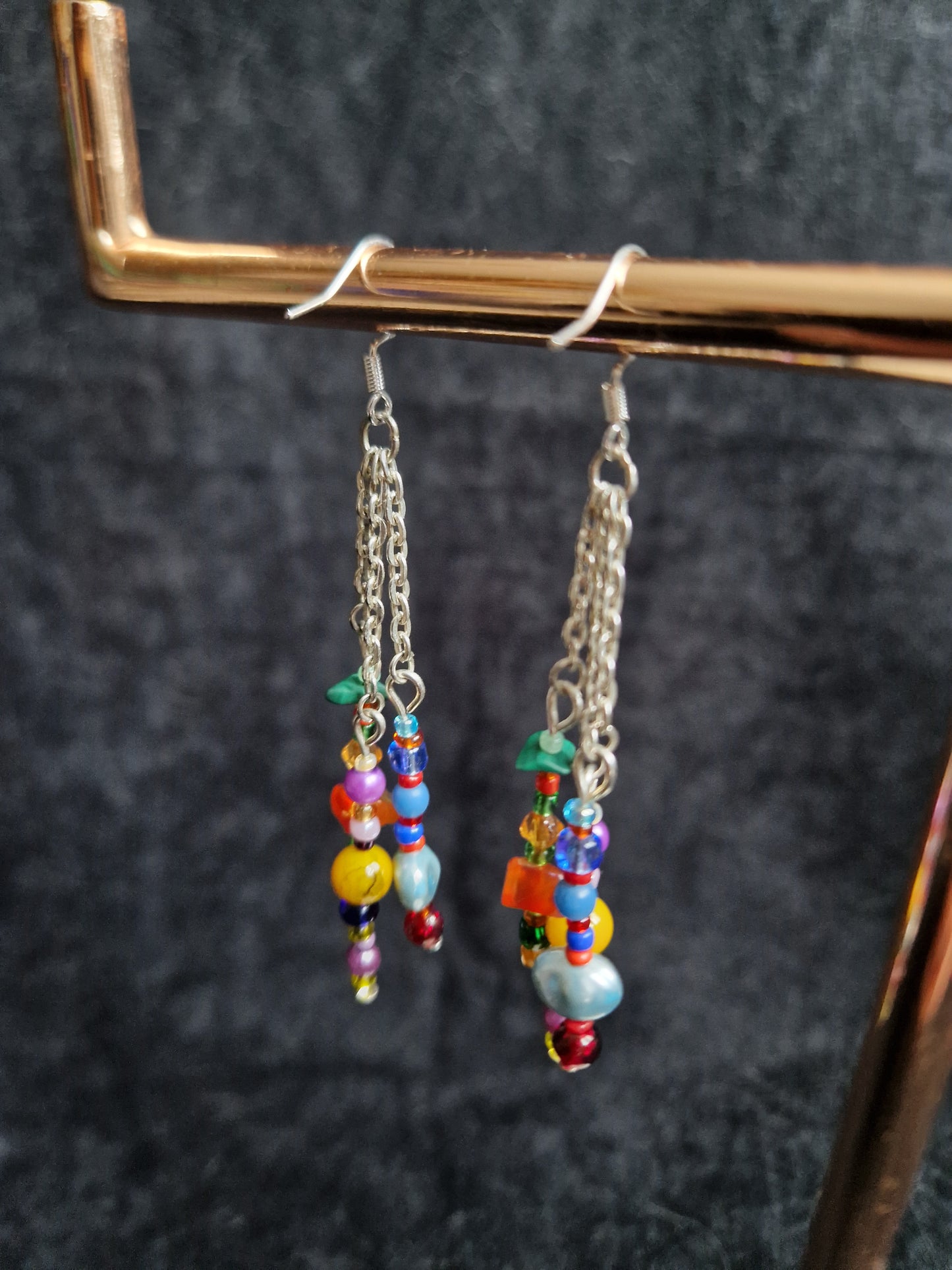 Multi Chain Earrings