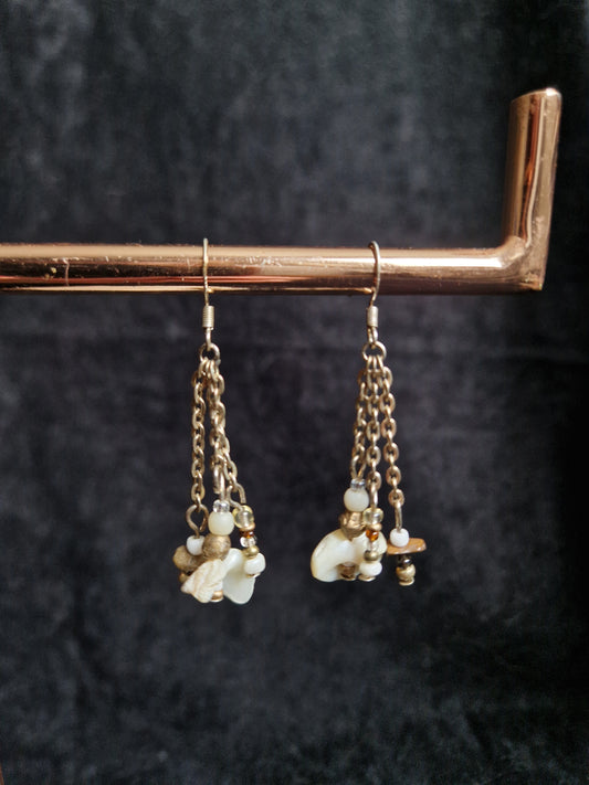 Natural Chain Earrings