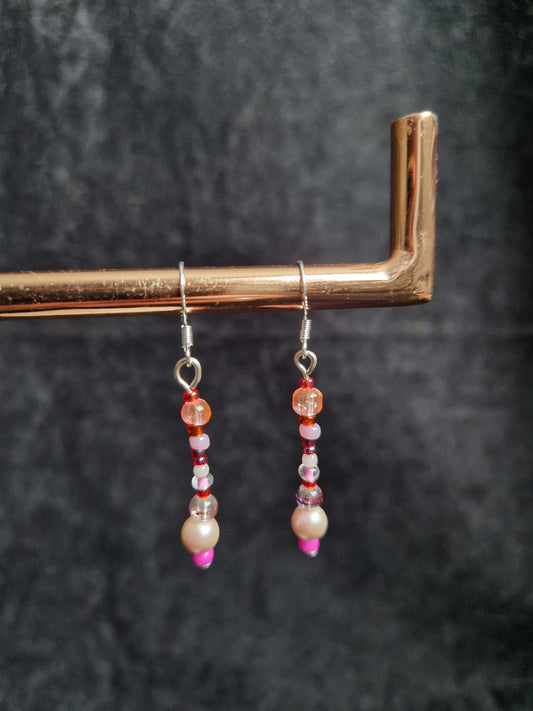 Pink Earrings