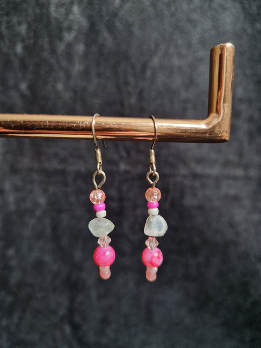 Pink Earrings