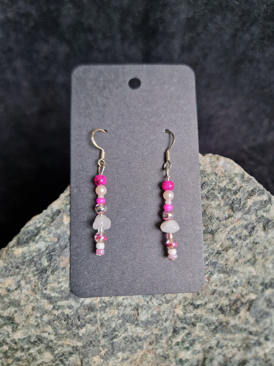 Pink Earrings