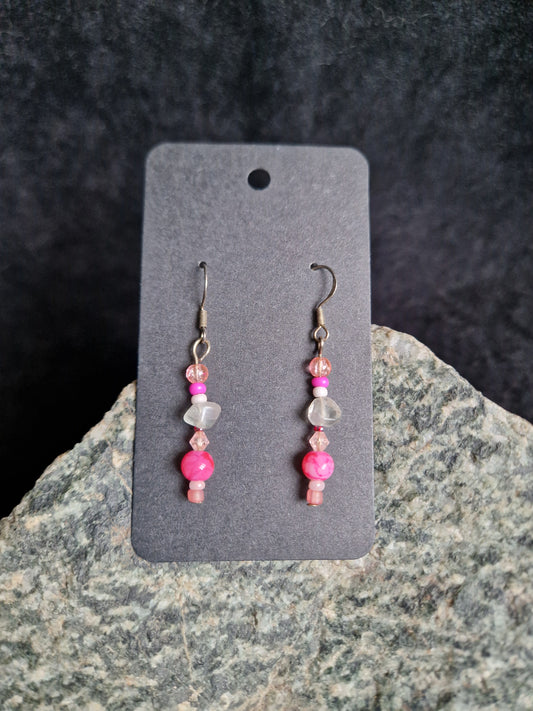 Pink Earrings