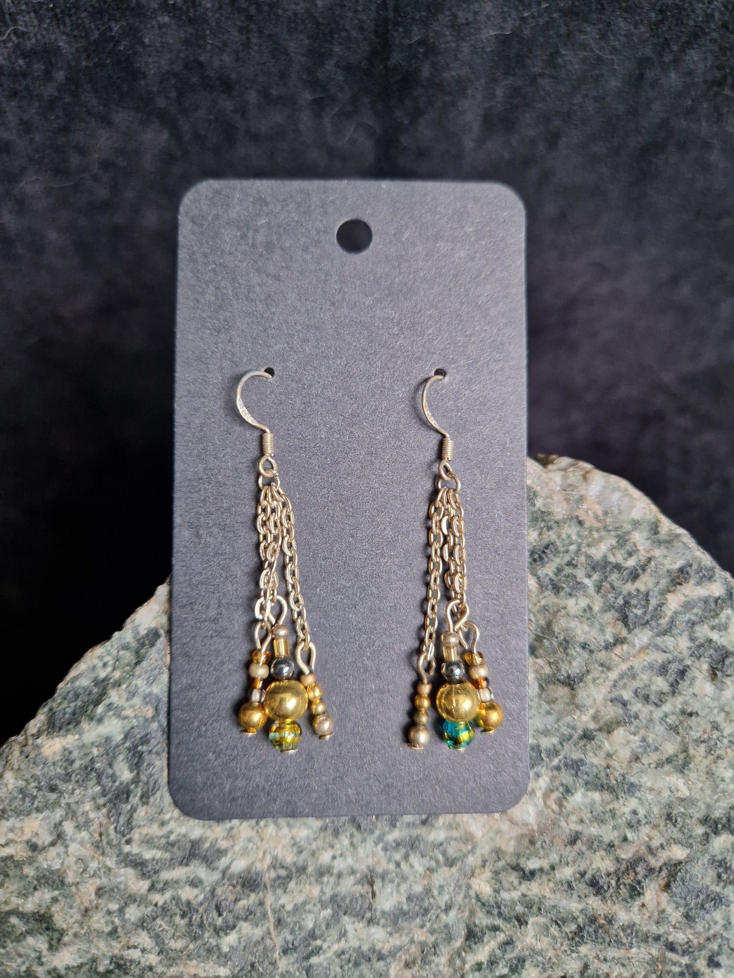 Metallic Chain Earrings