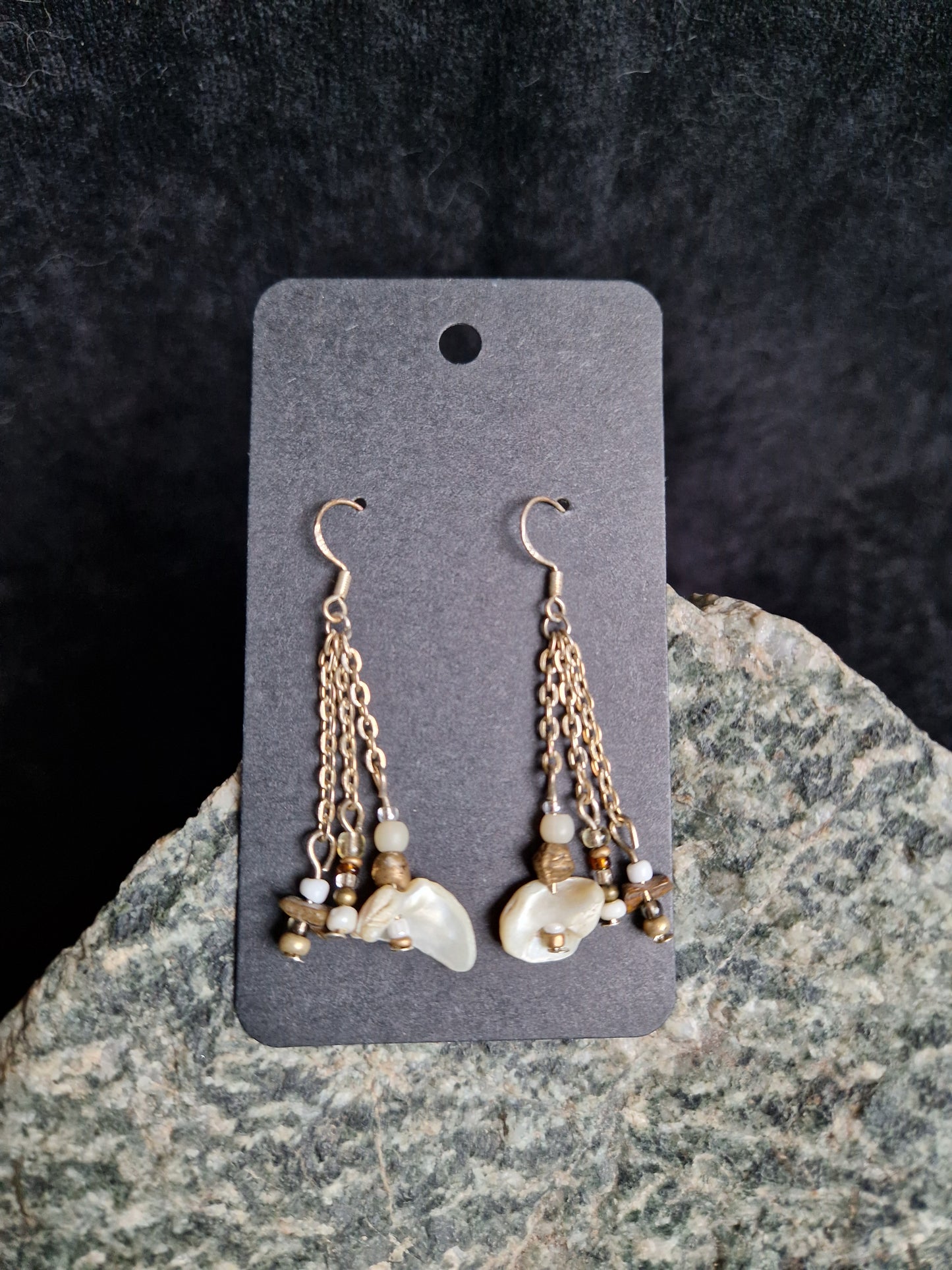 Natural Chain Earrings