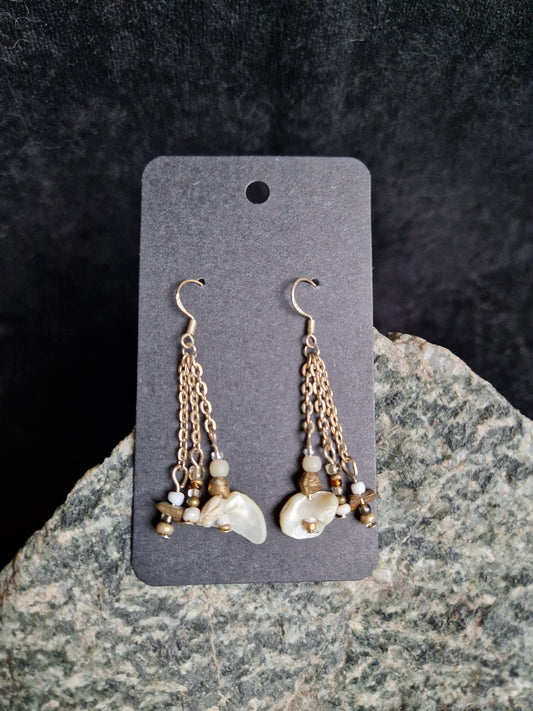 Natural Chain Earrings