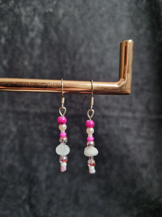 Pink Earrings
