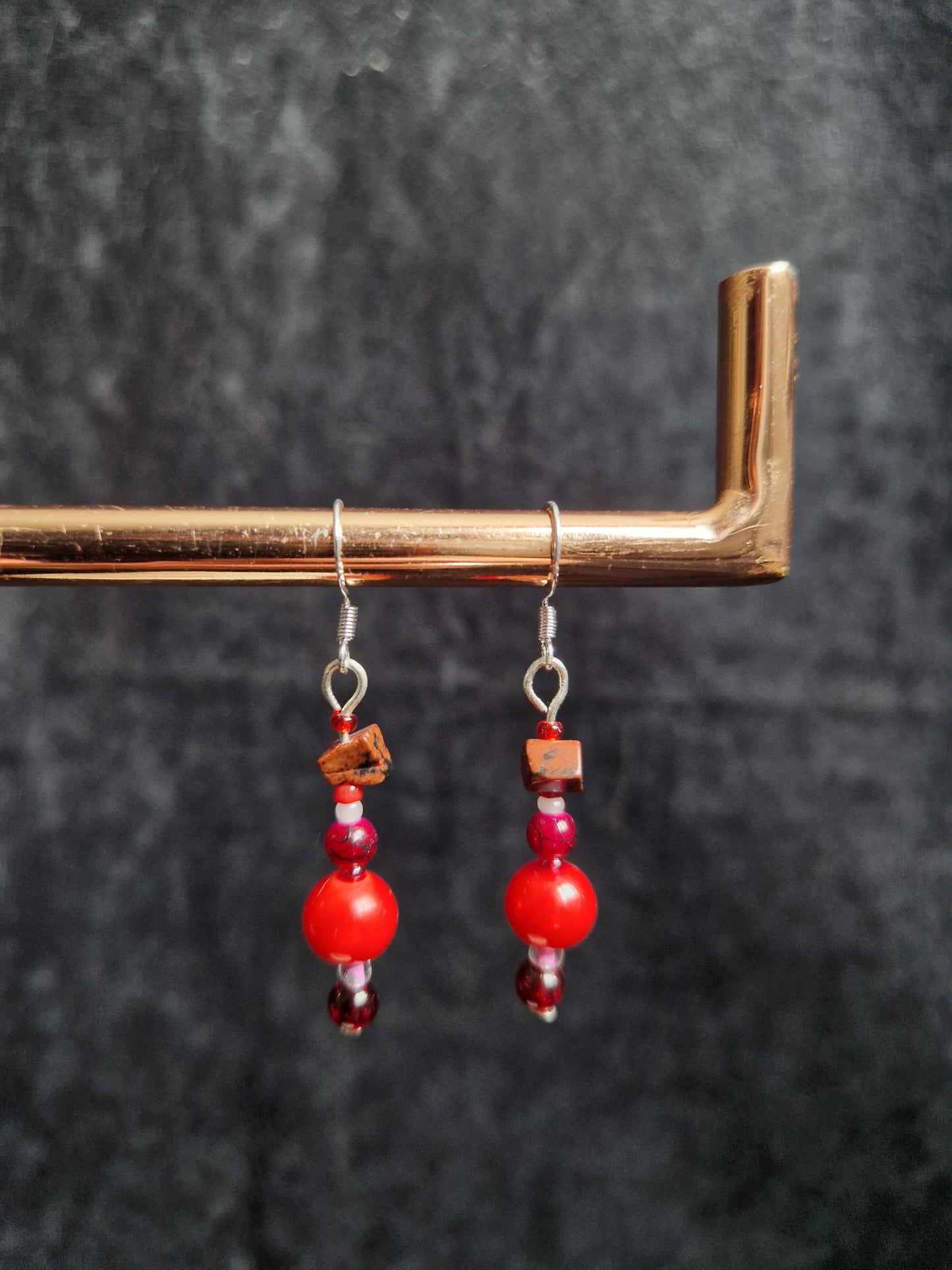 Red Earrings